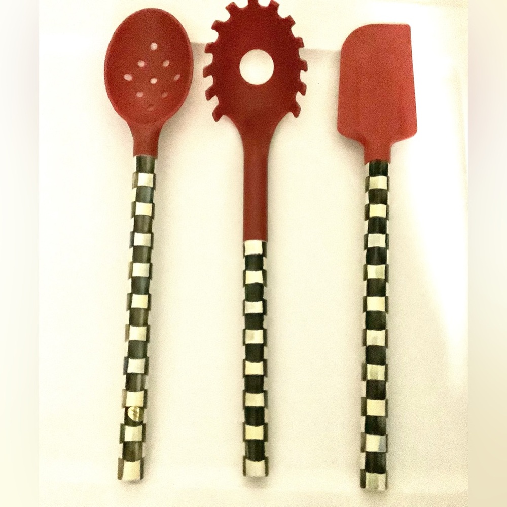 Mackenzie Childs courtly check utensils